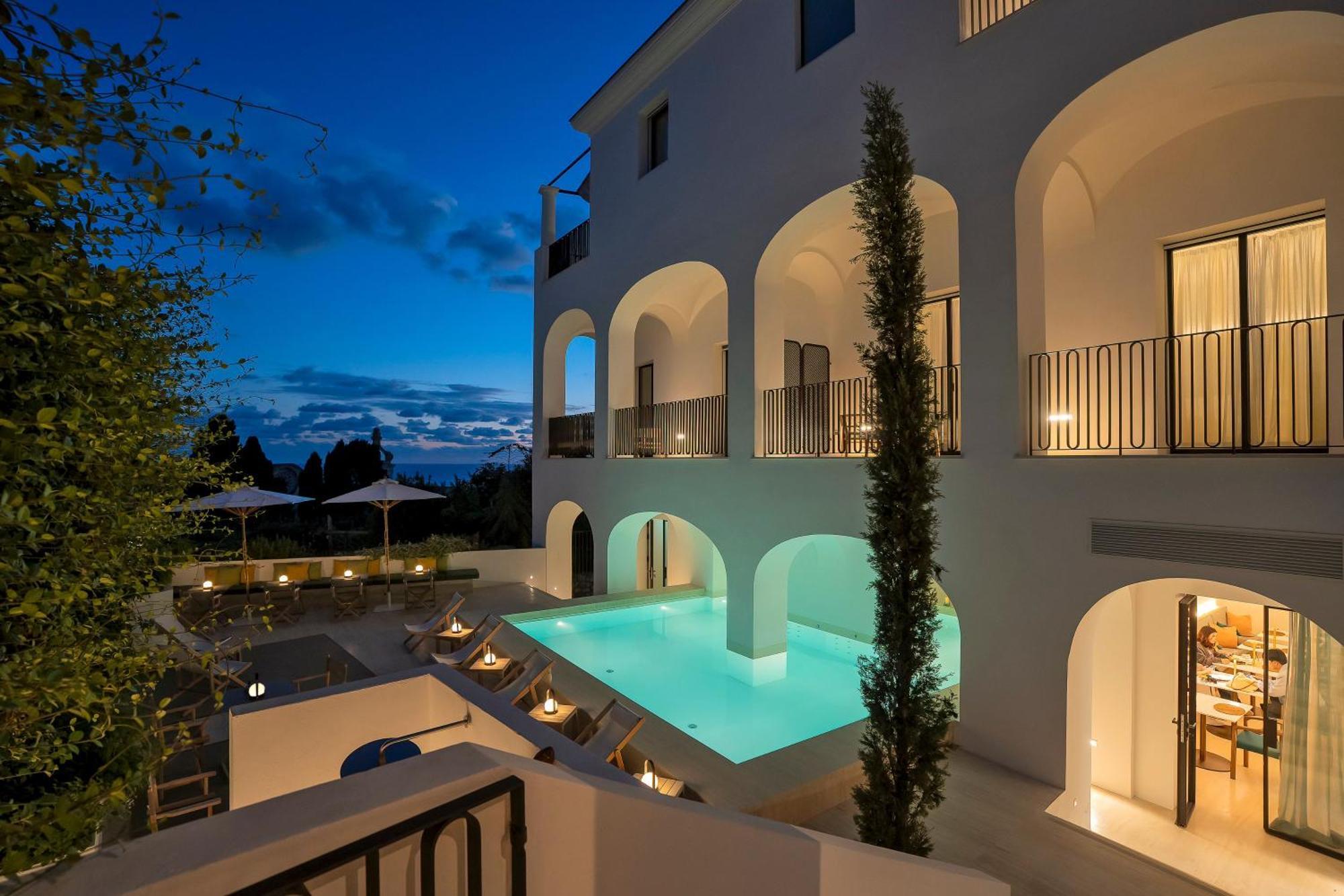 Villa Certosa Capri Eksteriør billede